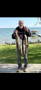 Angler holding fish in Minnesota