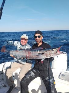 A fishing trip in FL with a big fish caught