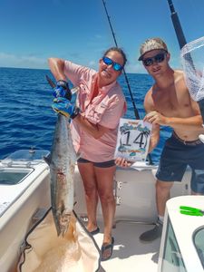 King Mackerel, a big fish caught while fishing in FL