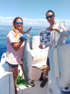 Two people fishing in Florida