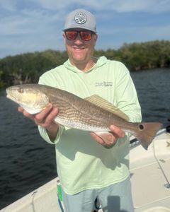 Redfish caught while fishing in FL