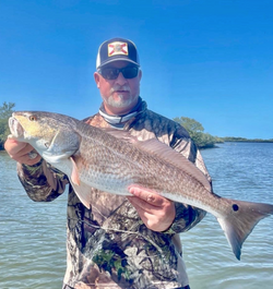 Huge redfish caught while fishing tours in Crystal River