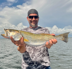 Spotted weakfish caught on fishing tour in Crystal River