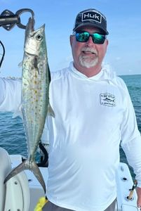 Spanish mackerel caught on fishing charter in Cape Coral FL