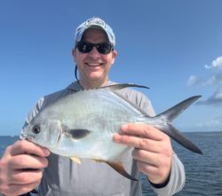 Permit fish caught during fishing tour in FL