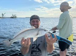 Redfish caught during fishing tour in Cape Coral