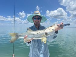 Snook fish caught on fishing tour in FL