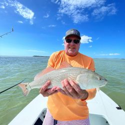 Angler with a big catch in FL