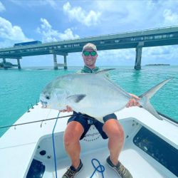 Permit fish caught during fishing trip in FL