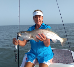 Angler with a big fish in TX
