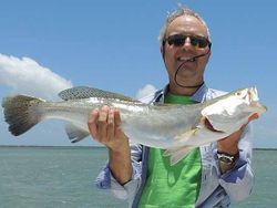 Angler with a 25-inch fish at South Padre Island