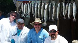 7 coho salmon, fishing in TX