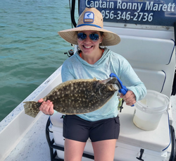 Person fishing at South Padre Island