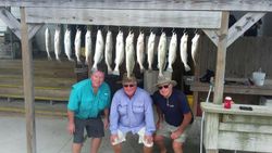 3 anglers fishing in TX