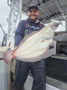 California flounder caught fishing in New York City NY