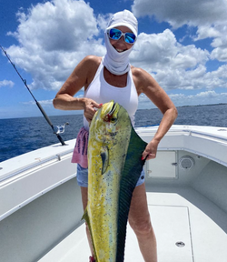 Angler with fishing rod in Florida