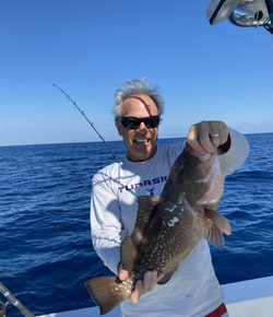 One angler fishing at Pompano Beach