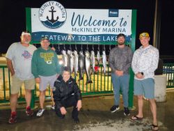 5 people fishing in WI