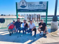 5 people fishing in WI