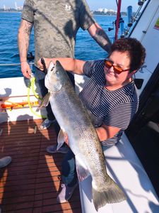 Bull Trout caught while fishing in WI
