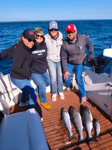 4 anglers fishing in Milwaukee
