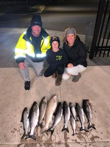 7 fish caught on fishing trip in Milwaukee