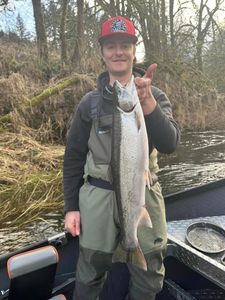 Coho Salmon caught while fishing in OR