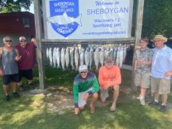 6 people fishing in WI