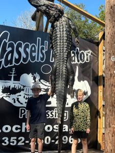 Two people hunting in Crescent City