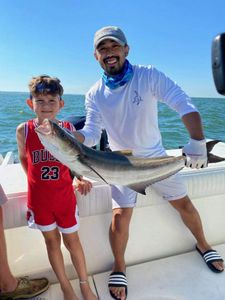 Catch of the day: Cobia fish, 22 inches long, caught in VA