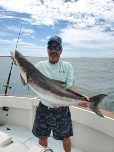 Cobia fishing in Cape Charles