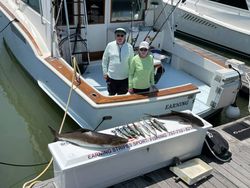 Fishing in Virginia! Cobia, Spanish Mackerel etc.