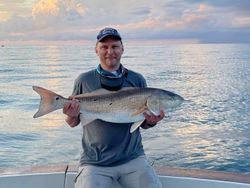 Angler fishing in Cape Charles