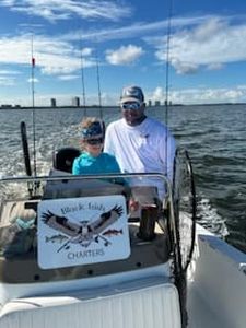 Two fishermen fishing in Florida