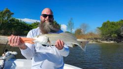 Redfish, 21-inch fish caught while fishing in FL