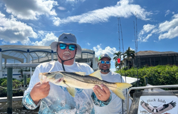 Snook, a 22-inch fish caught while fishing in Bonita Springs