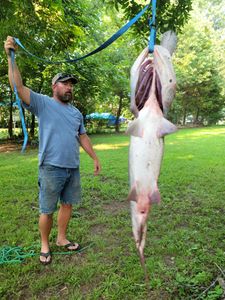 Lone angler fishing in OK