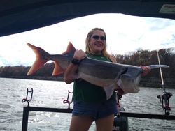 One person fishing in Oklahoma