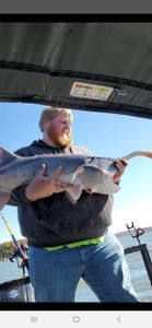 A lone angler fishing in OK