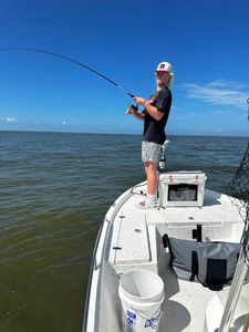 One person fishing in Biloxi