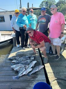 Redfish caught during fishing trip in MS
