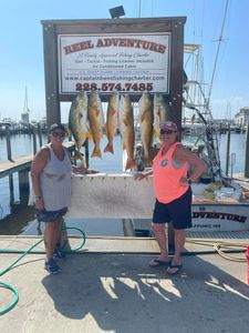 Fishermen caught 5 big fish in Gulfport while fishing