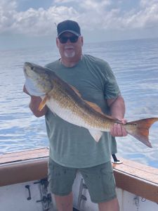 Lone angler fishing in Gulfport