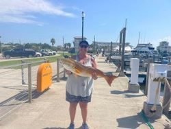 Redfish caught by angler in Gulfport