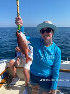 Deep Sea Fishing for Snapper!