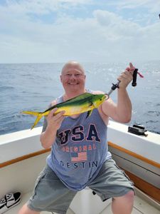 A person fishing in FL
