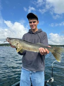 Angler fishing in Fort Atkinson