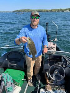 Smallmouth Bass caught in Fort Atkinson