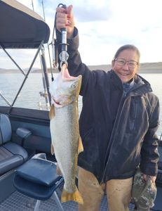 So happy to catch this Trout