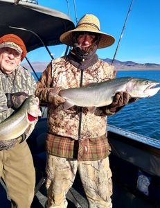 Two anglers with fishing rods in Reno